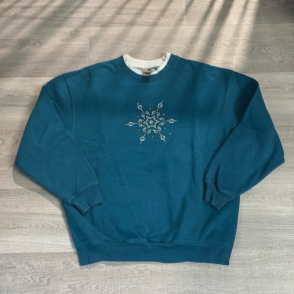 Vintage MC Sportswear Snowflake Sweatshirt
